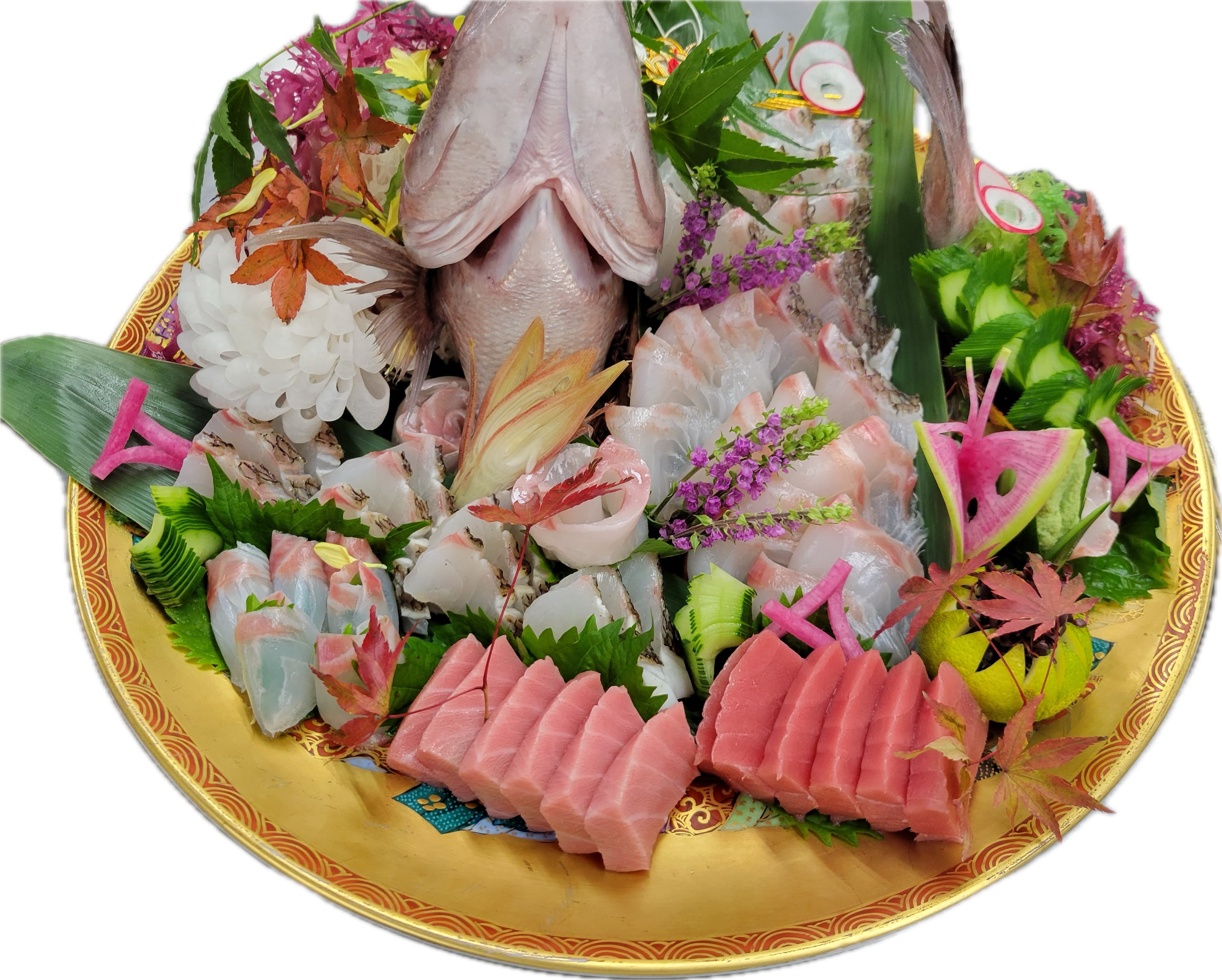 3点盛り　 5人前(23,000円～)