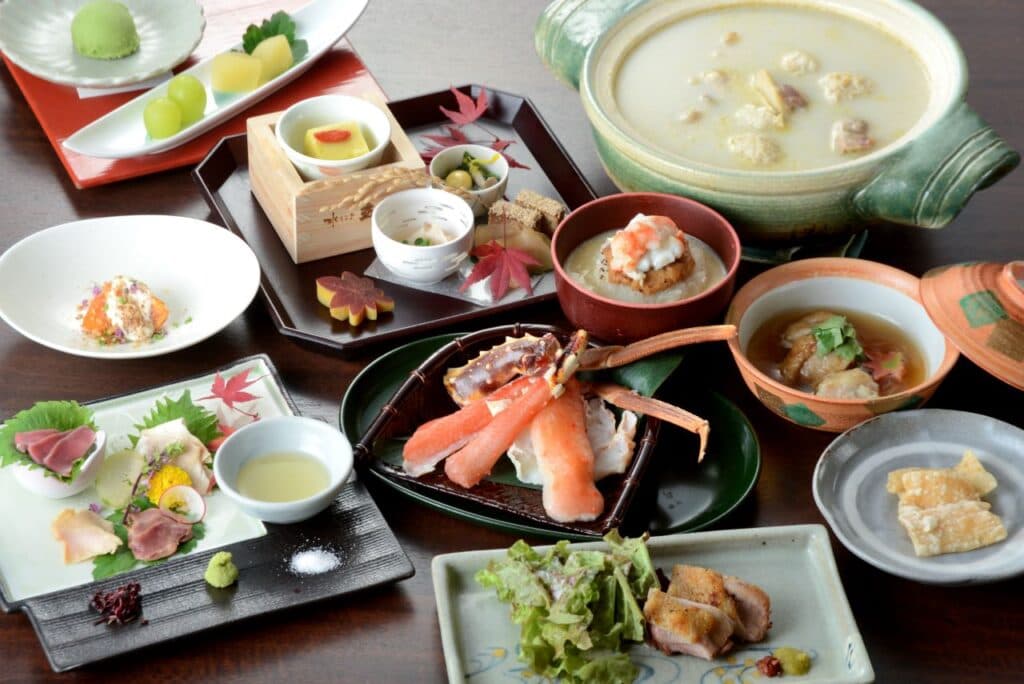 冬季限定◆蟹の特選コース（入荷状況により早めに提供終了する場合がございます） ー全9品ー