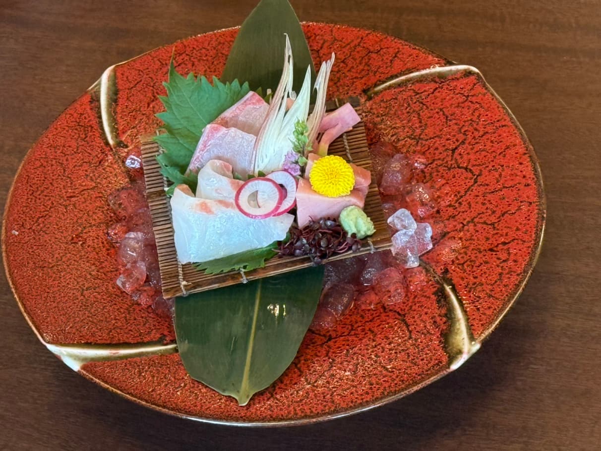 旬魚お造り3点盛り
